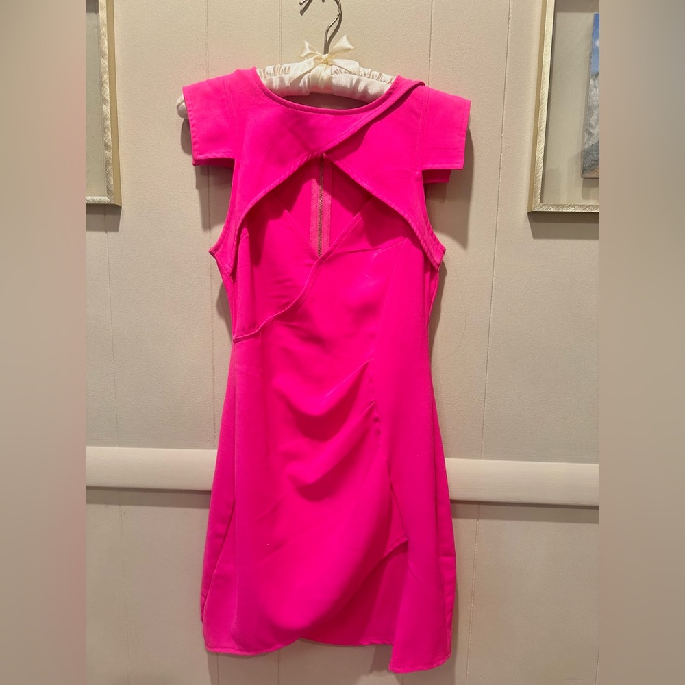 Akira Hot Pink Cocktail, Club, Bachelorette Party Dress - Size Small